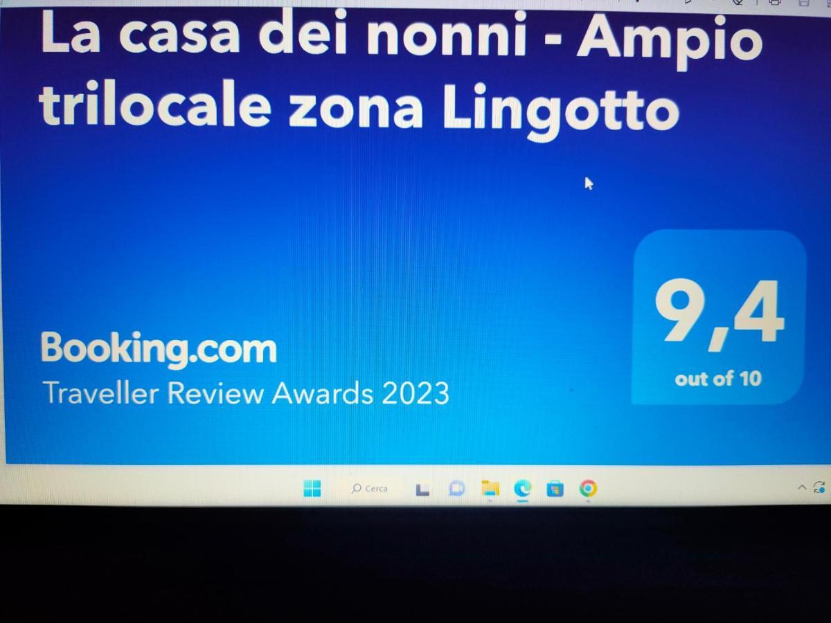 La Casa Dei Nonni - Ampio Trilocale Zona Lingotto Apartman Torino Kültér fotó